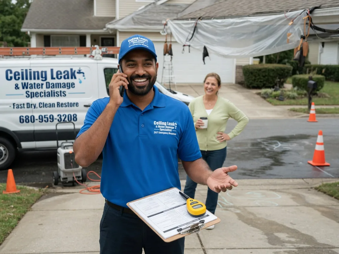 Ceiling Leak Cleanup Union City, GA FAQs